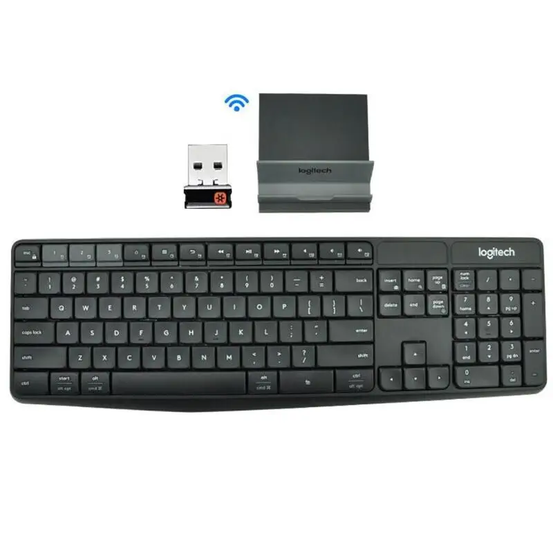 Клавиатура для ноутбука, компьютера, 104 клавиш, bluetooth, 2,4 ГГц, USB, беспроводная Двухрежимная клавиатура, Новинка