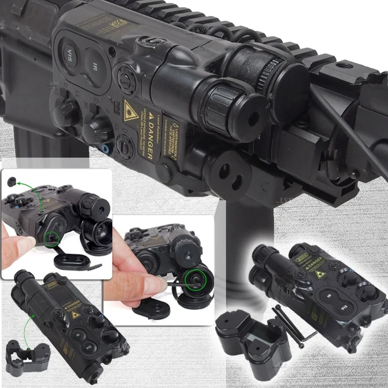 AN/PEQ-16 пустышка коробка для батарейного отсека тактический страйкбол аккумулятор AEG Чехол Держатель Пейнтбол принадлежности для охоты