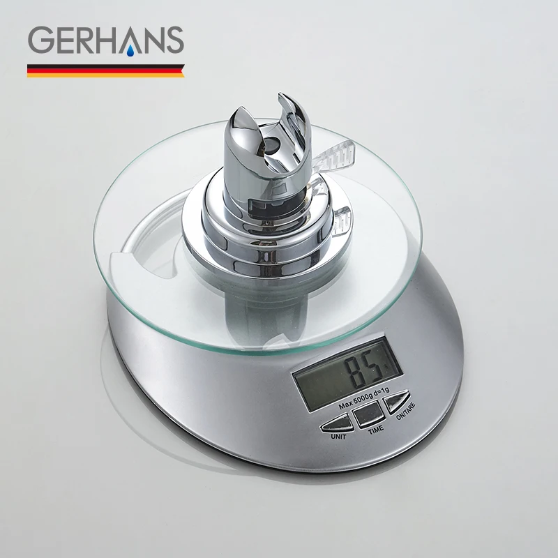 GERHANS Accessories K24016 Держатель для душевой лейки на вакуумных присосках Цвет: Хром |
