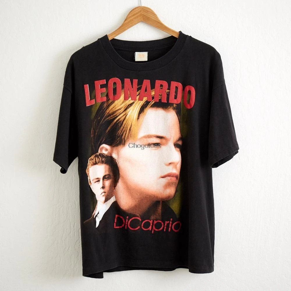 VTG редкая 1997 футболка Леонардо ДиКаприо Титаник Sz. XL очень большой двухсторонний