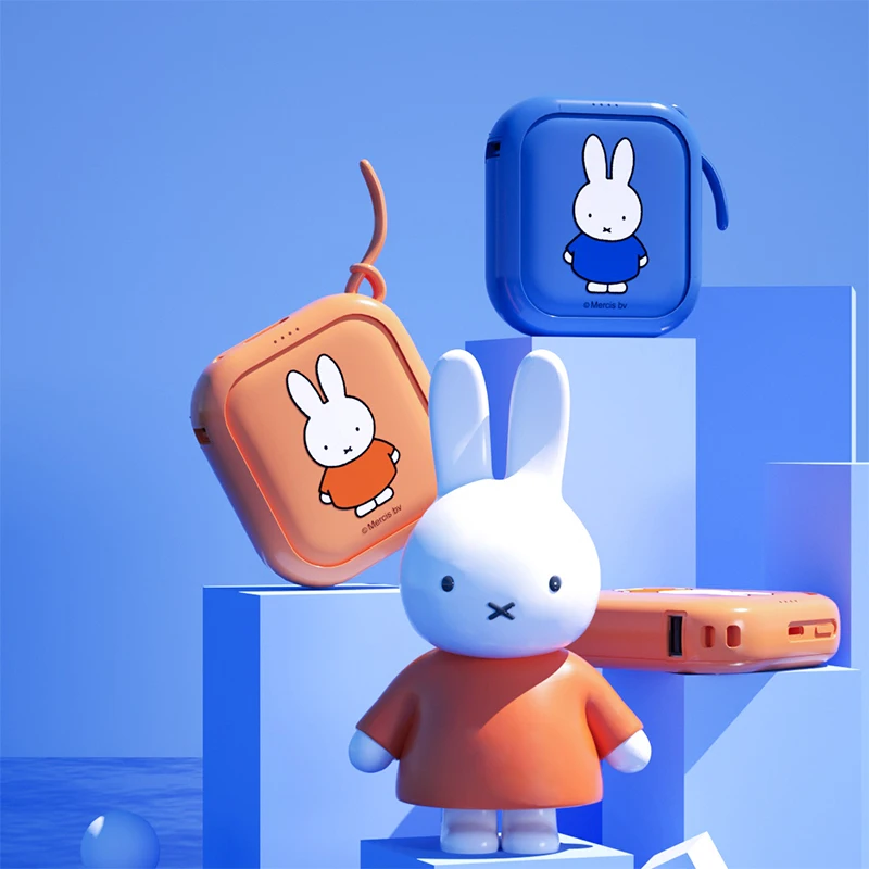 Портативное зарядное устройство Miffy бесплатная доставка 10000 мАч быстрая зарядка