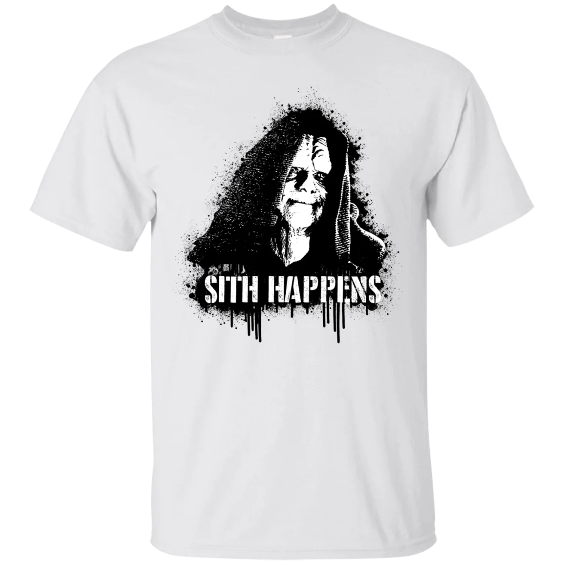 Мужская футболка с принтом хлопковая Футболка круглым вырезом и коротким