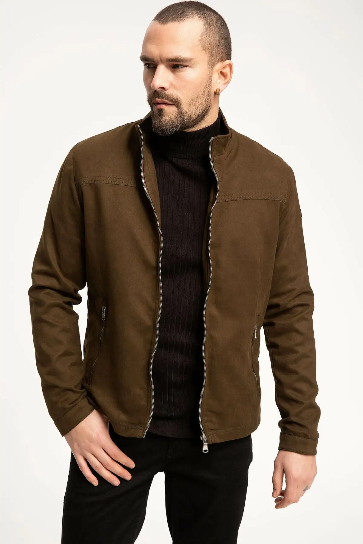 DeFacto человек из искусственной кожи Mont J9539AZ19SP|Мужские куртки| |