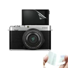 Защитная пленка из ПЭТ для экрана, Прозрачная мягкая защитная пленка для fujifilm X-E4 XE4, защитная пленка для ЖК-дисплея камеры, 3 шт.