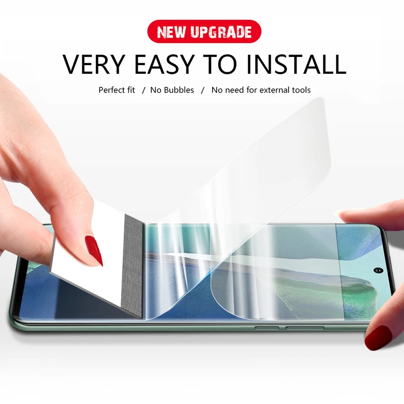 Гидрогелевая пленка CHYI для samsung note 20 10 ultra A32 4G защита экрана 3D изогнутая Galaxy s20 S10 Plus