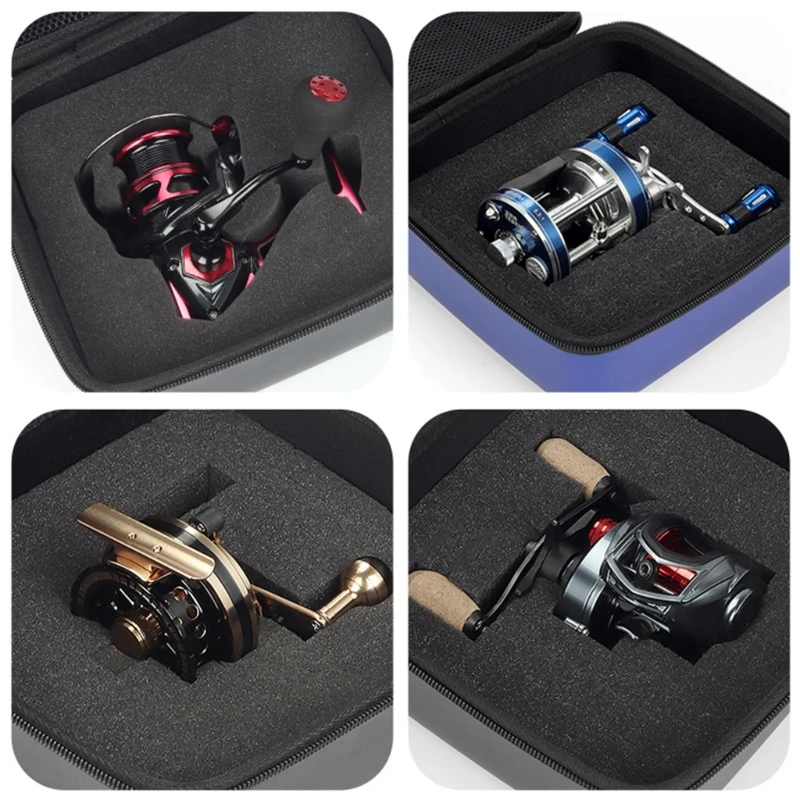 Чехол для рыболовной катушки жесткий противоударный чехол защитный спиннинга |