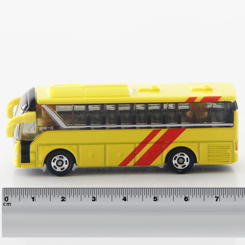 Takara Tomy Tomica CN 15 FAW JIEFANG KE CHE автобус желтый 1/164 металлический литой автомобиль модель