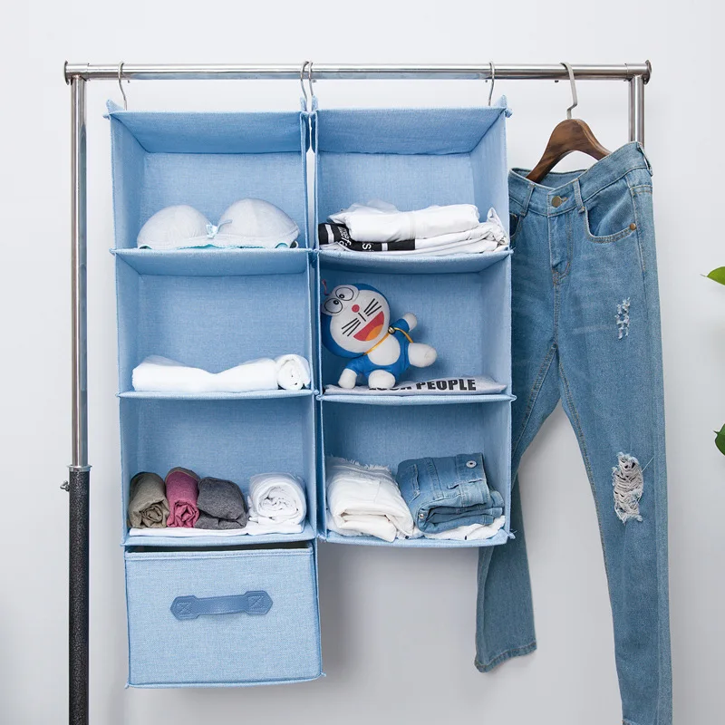 Переносная подвесная Сумка для гардероба переносная сумка хранения с выдвижным