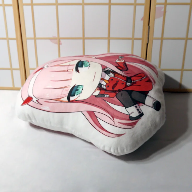 Подушка 02 ZERO TWO из аниме любимый в Фране Мягкая Милая двухсторонняя плюшевая