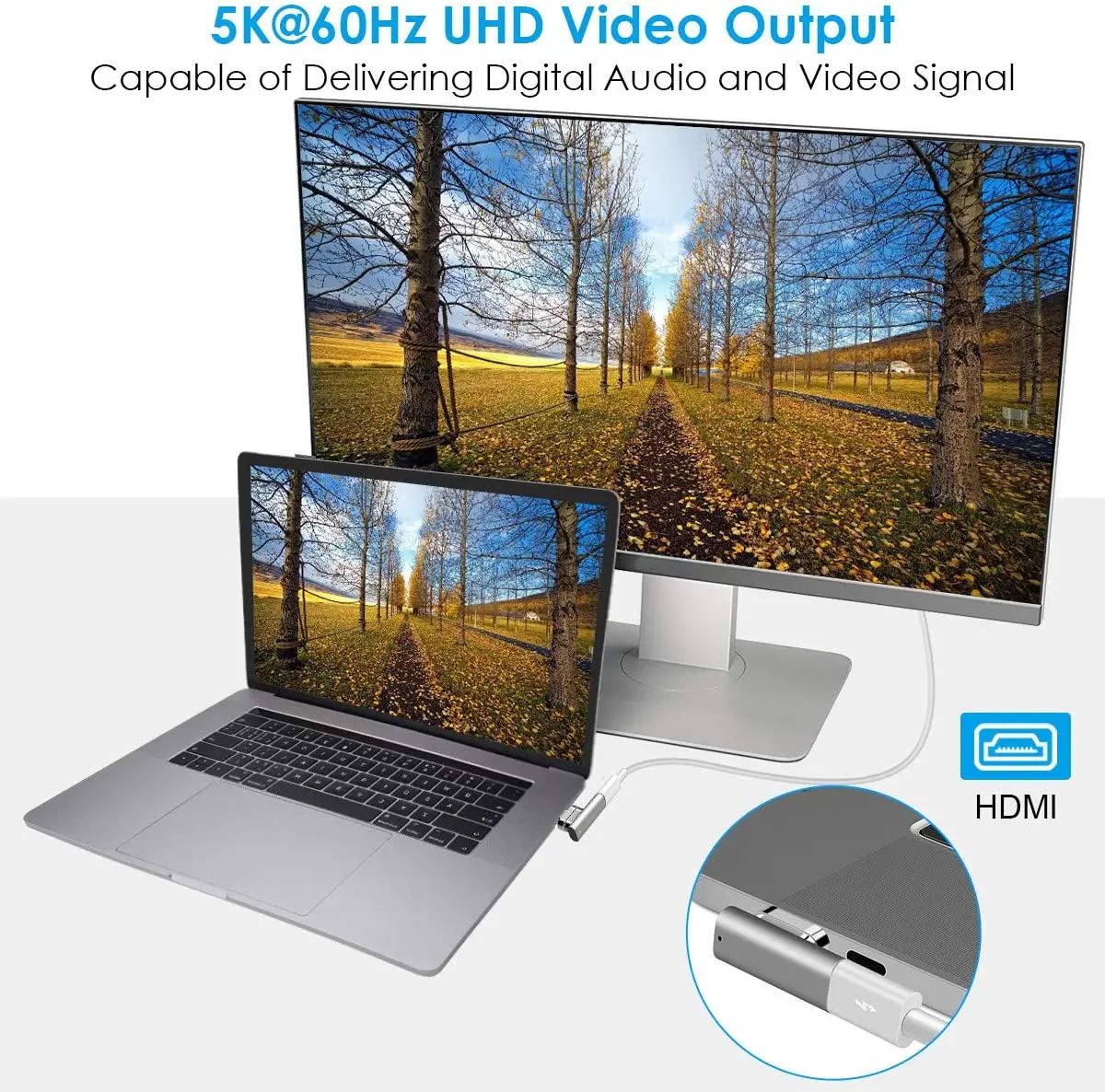

100W USBC Magnetic Adapter For MacBook 9Pin 20Pin 24pin USB Type C to USB 3 Magnetic Thunderbolt Charge Converter for Matebook
