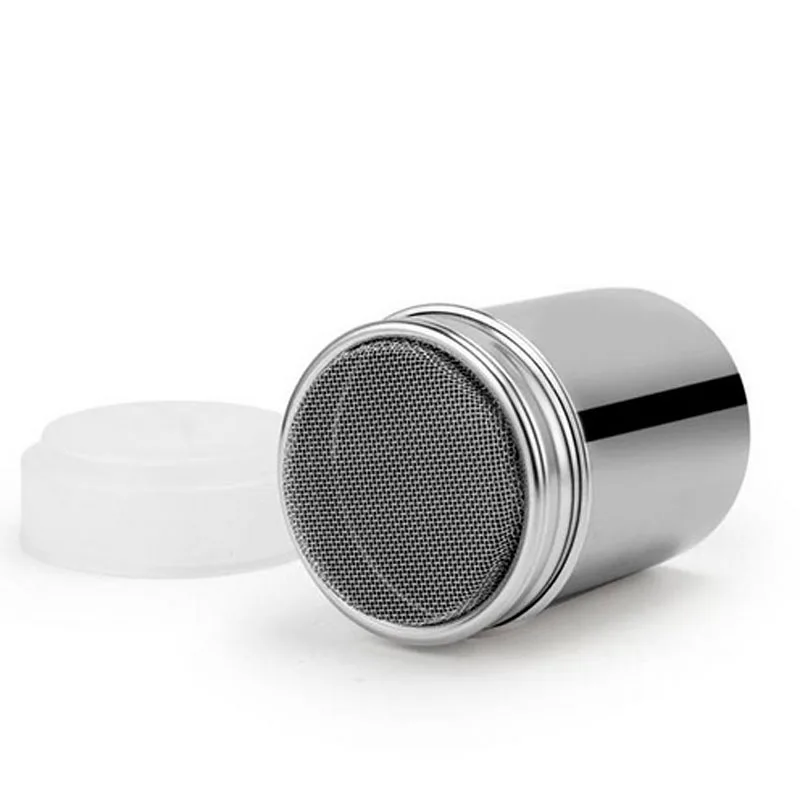 Шейкер для кофе и шоколада из нержавеющей стали сахарная пудра обледенения