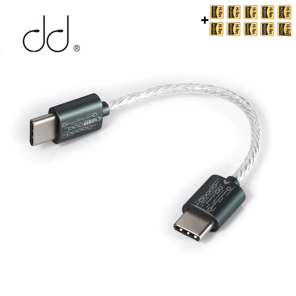 

DD ddHiFi TC05 Type C to Type C Data Cable Audio Data Decoding Cable for Music Players/Smartphones/Computer/Headphone Amplifier
