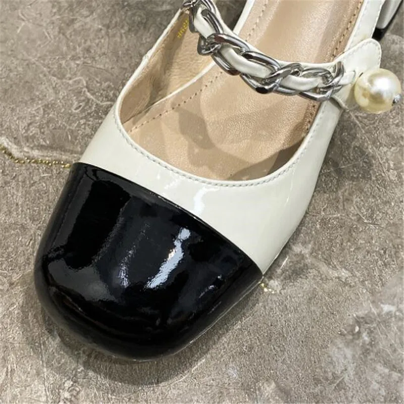 Туфли-лодочки женские на низком каблуке с квадратным носком розовые серебристые