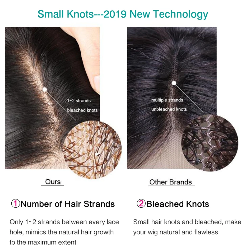 Волна воды 13x6 фронта шнурка человеческих волос парики с волосами младенца