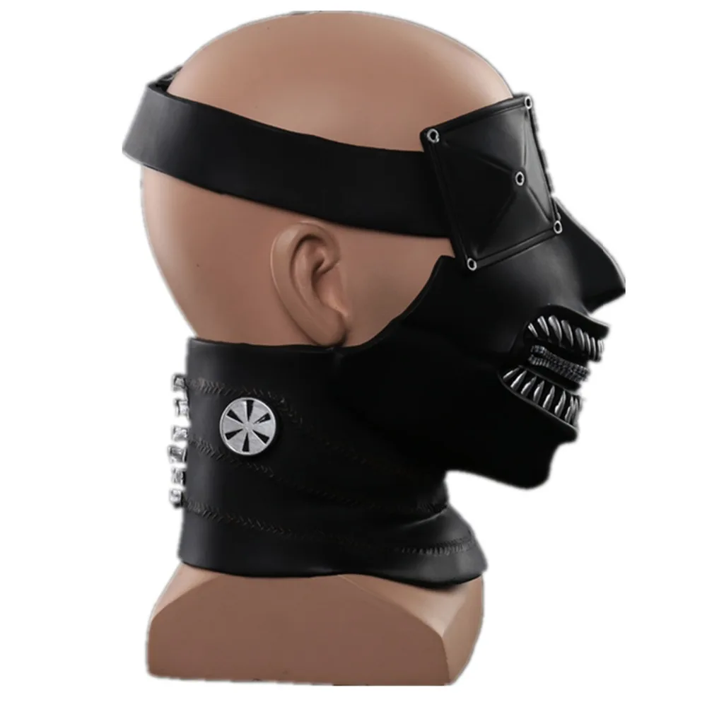 Маска Токийского вурдалака, фильм Kaneki Ken маска с регулируемой молнией, 3D шлем японского аниме косплей маска