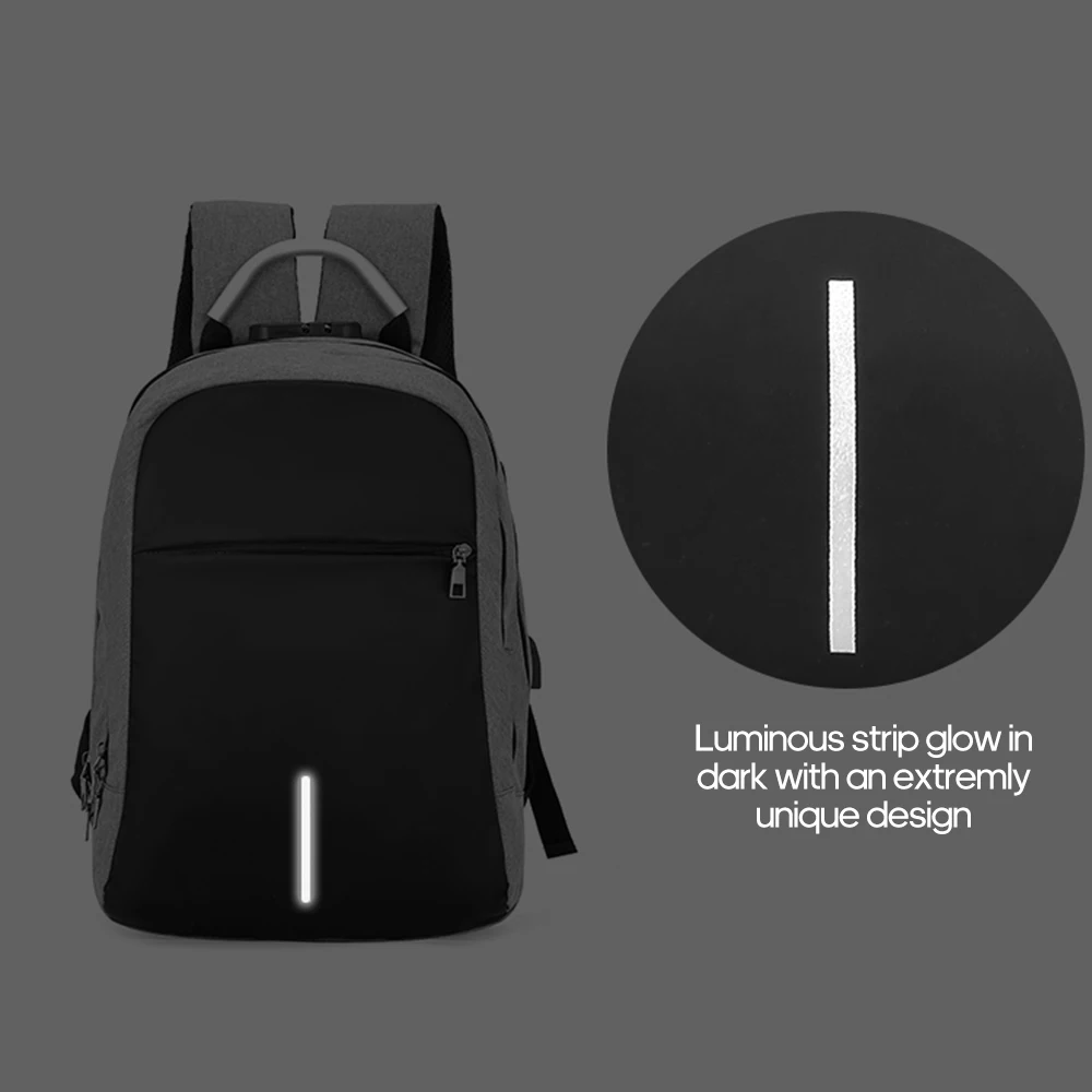 Легкая сумка для хранения с usb зарядным портом и отверстием наушников замком на