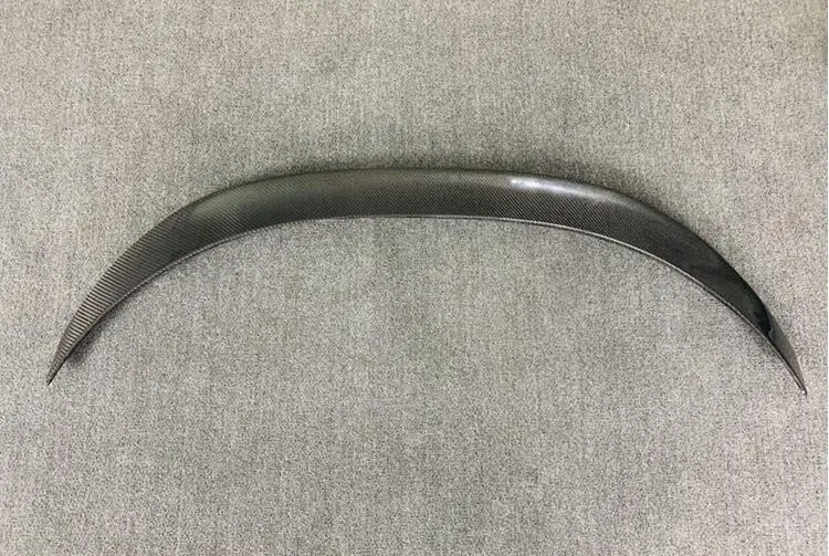 Спойлер из натурального углеродного волокна для заднего крыла багажника губ