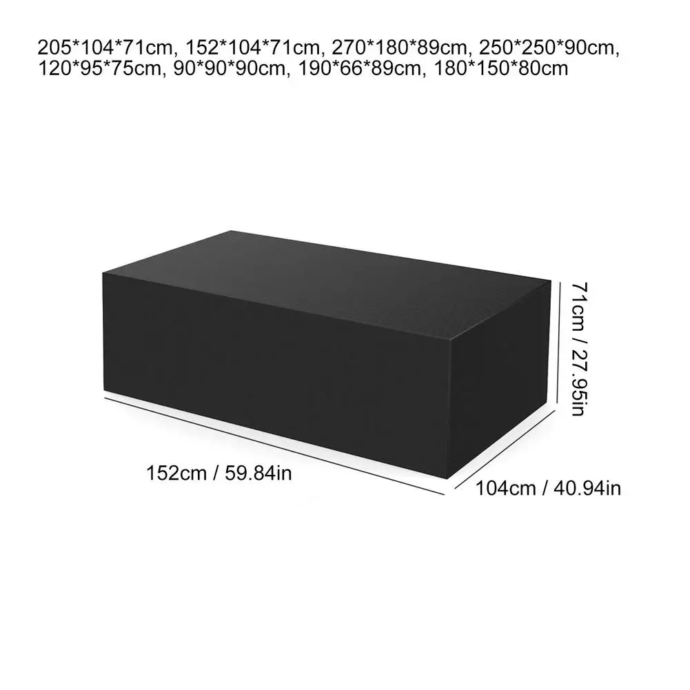 

Furniture Protective Cover Waterproof Patio Garden Furniture Covers Rain Snow Chair Covers For Sofa Table Chair Dust Proof Cover