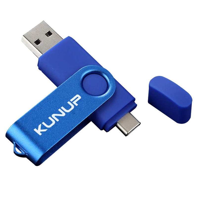 

Usb-флеш-накопитель 2-в-1, 16-128 ГБ, Otg, Android