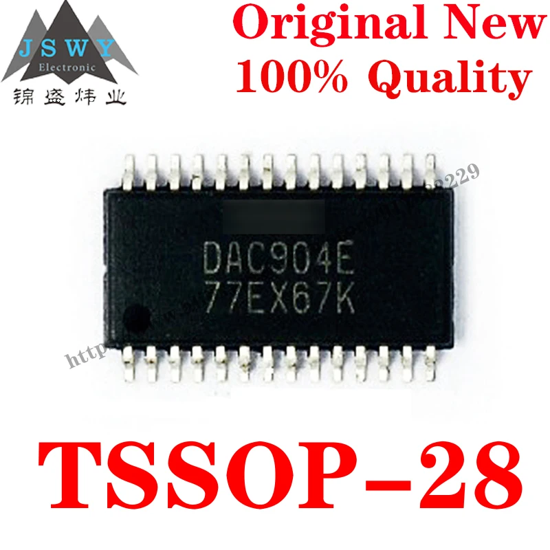 

10 ~ 100 шт., DAC904E, TSSOP-28 цифро-аналоговый преобразователь-DAC IC чип с для модуля arduino, бесплатная доставка, DAC904E