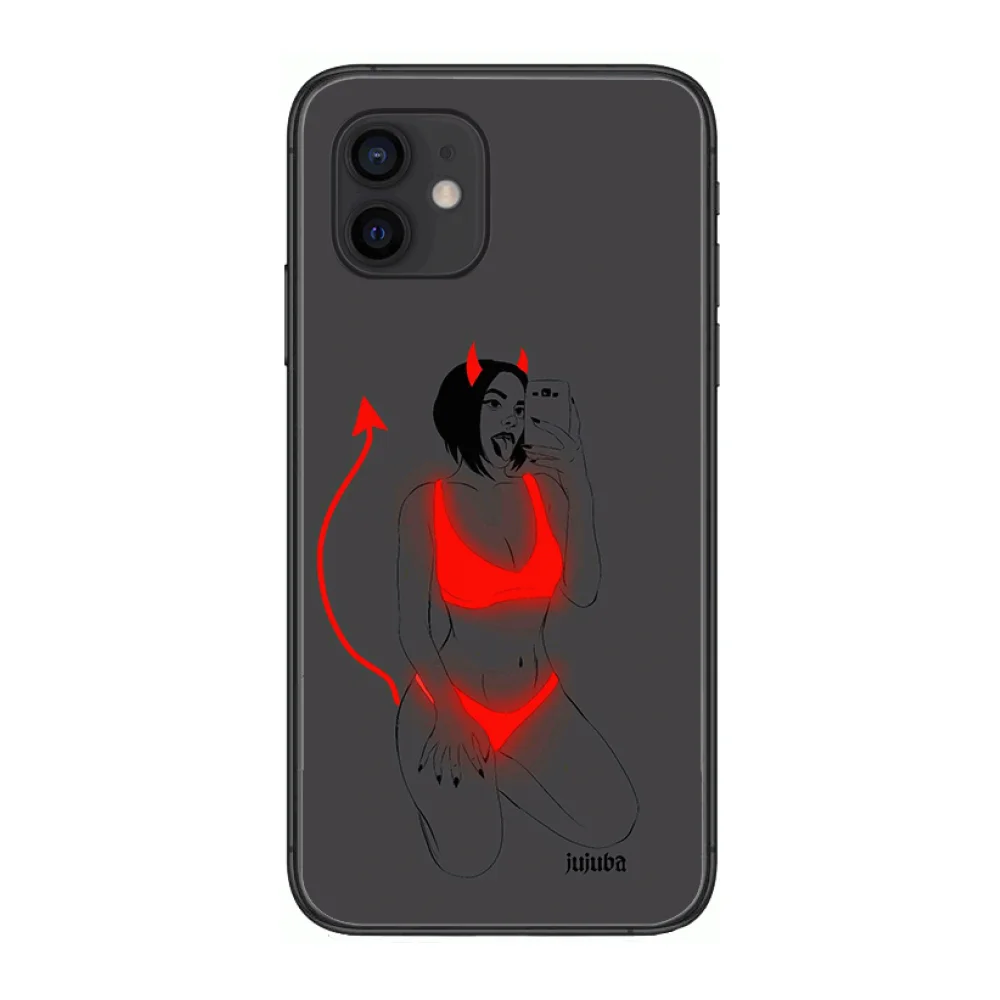 

Mature wind super A Style Phone Case cover For iphone 12 pro max 11 8 7 6 s XR PLUS X XS SE 2020 mini black cell shell