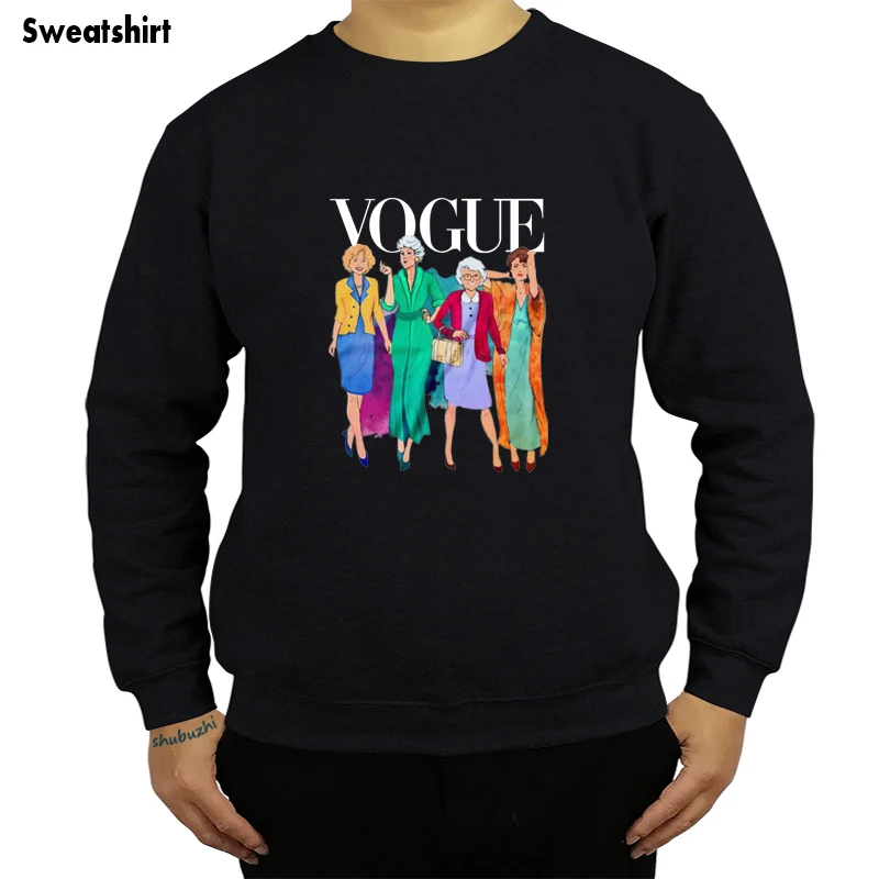 

Забавные толстовки Золотые девочки Модная рубашка shubuzhi модная Толстовка для мужчин Хлопковая толстовка с капюшоном для мужчин толстовки б...