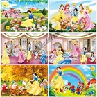 Набор для алмазной вышивки сделай сам, Алмазная мозаика Белоснежки из аниме диснеевских аниме, полный набор для вышивки крестиком, украшение детской комнаты