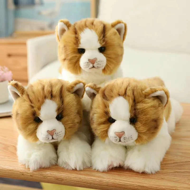 35 см, супер милые, как настоящая кошка, игрушки, Kitty Кукла в виде котенка, серия с имитацией животных, лучший рождественский подарок для детей, девочек