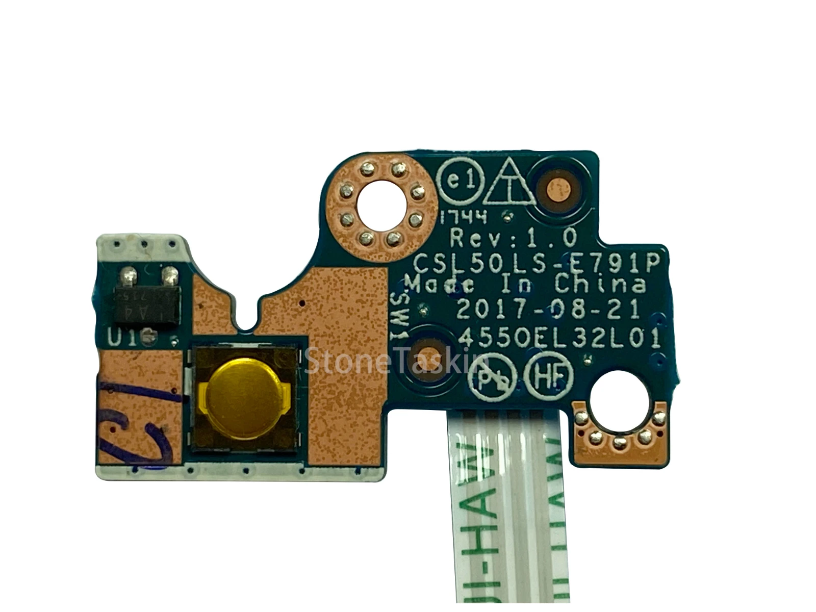 Высококачественная плата кнопочного выключателя питания с кабелем CSL50 LS-E791P для HP