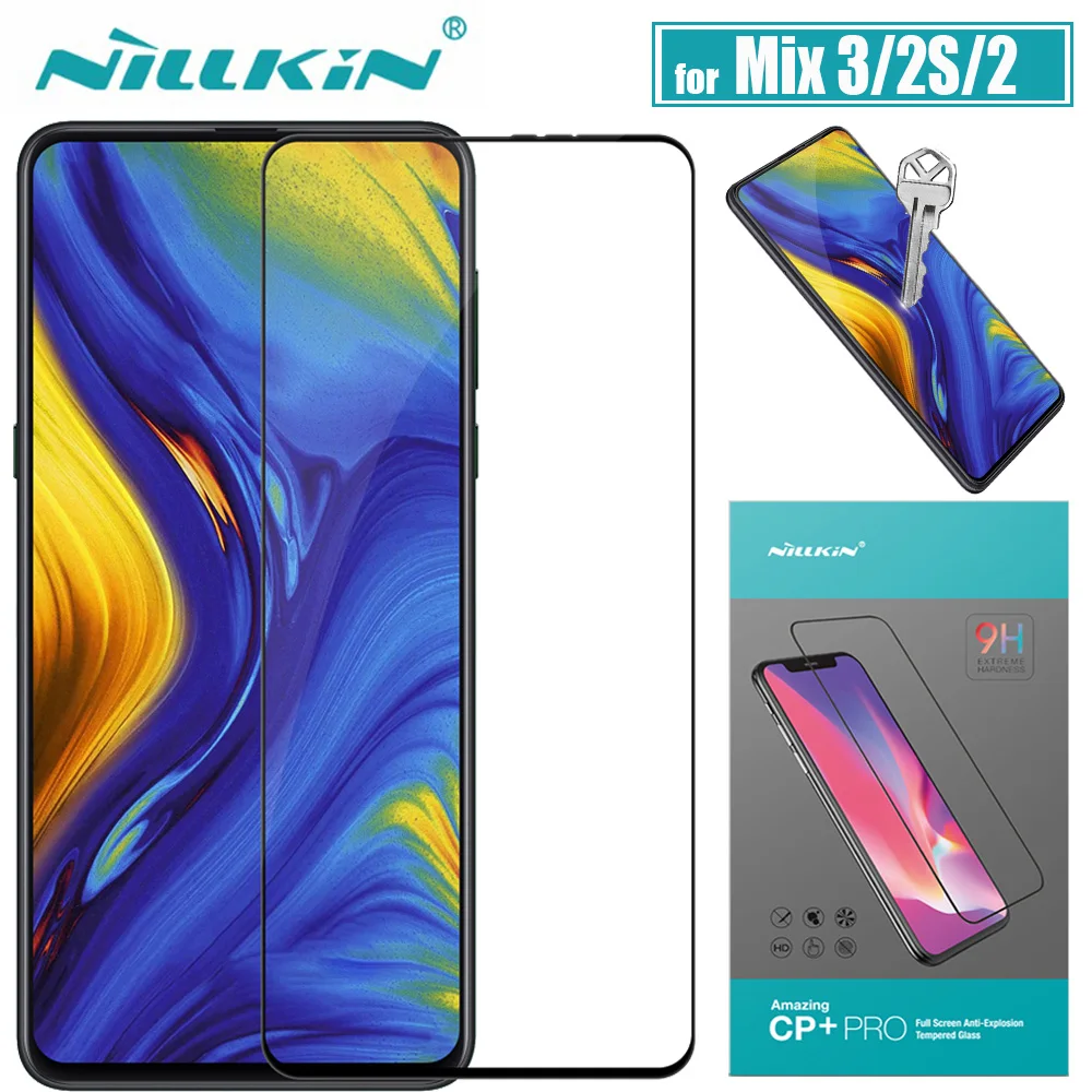 Защитное стекло для экрана Xiaomi mi x 3/2 s/2 Nillkin CP+ Pro с полным покрытием, прозрачное Защитное стекло для Xiaomi mi x 3/2 s/2
