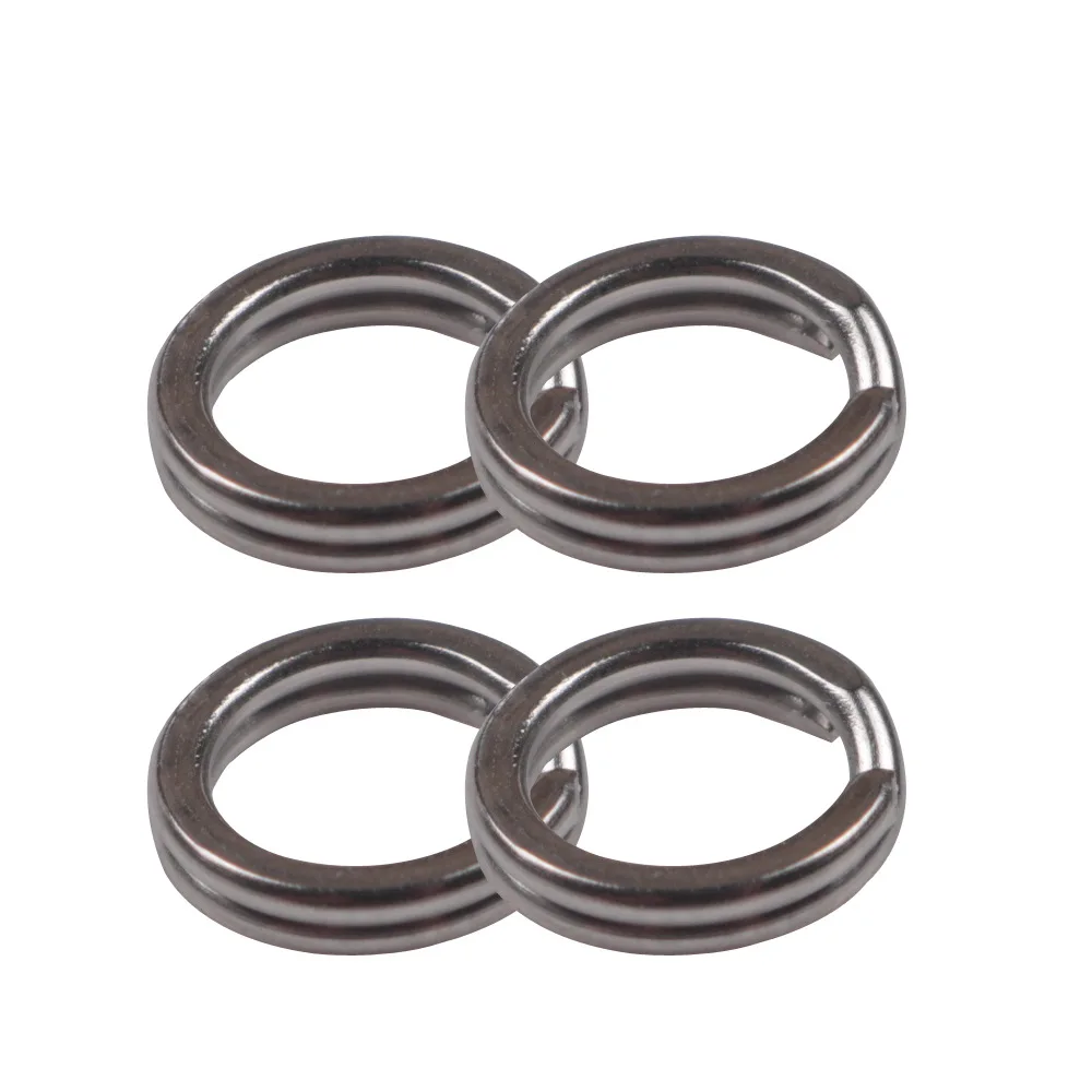 100 шт. рыболовные кольца из нержавеющей стали | Спорт и развлечения