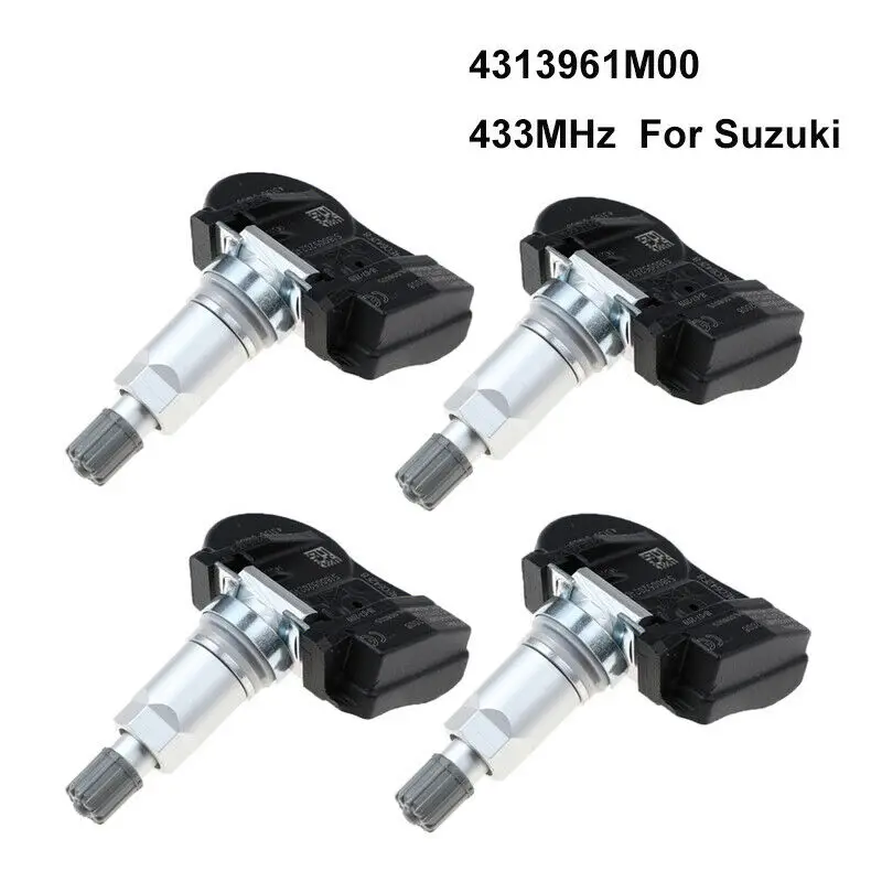 4 шт./компл. датчик давления в автомобильных шинах Система обнаружения 43139-61M00 для