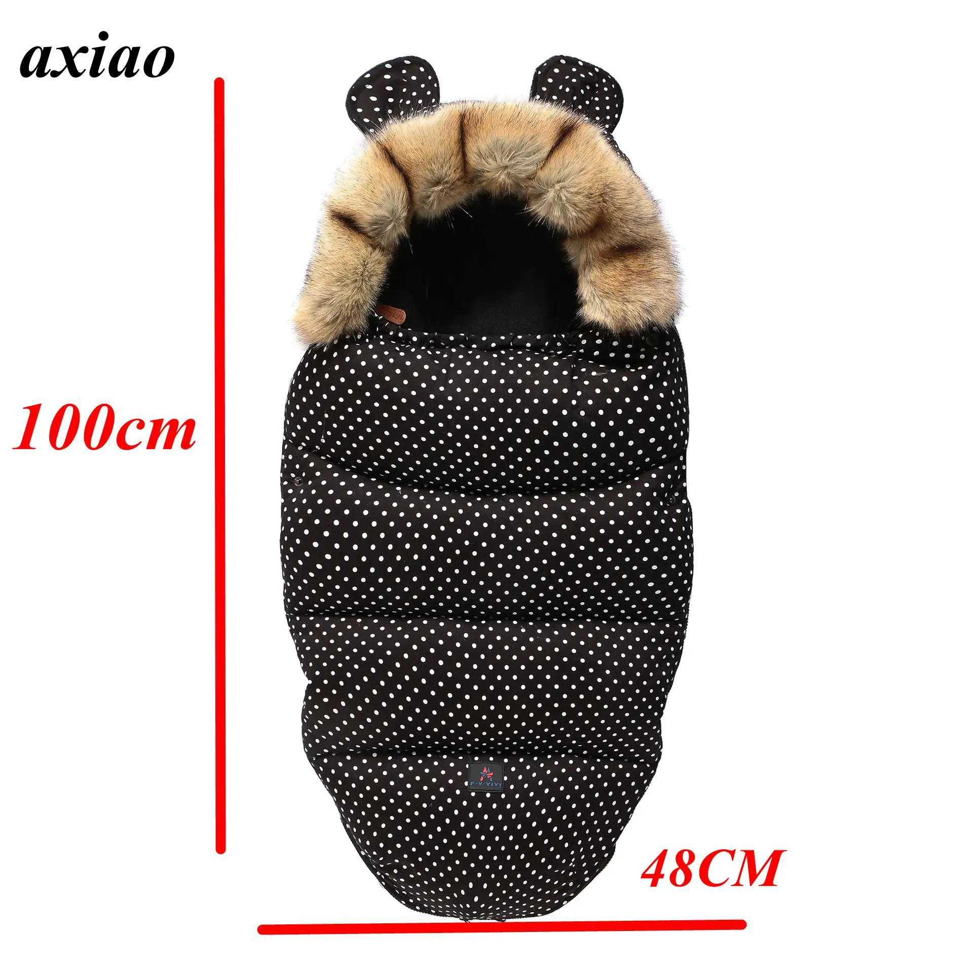 Детский спальный мешок для детской коляски весенне зимний теплый халат от 0 до 24