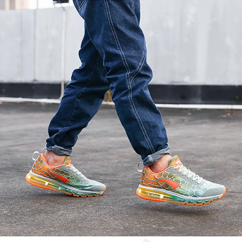 ONEMIX/мужские кроссовки для бега, дышащие, Hommes, спортивные, Chaussures De Course, уличные, спортивные, Прогулочные кроссовки размера плюс 35-47, обувь