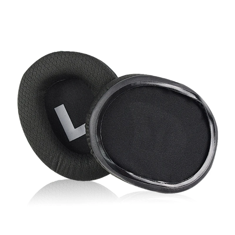 

1 Pair Leather Mesh Ear Pads Cushion Cover Earpads Replacement For CORSAIR HS35 /Somic G936N/G936 PROHeadset