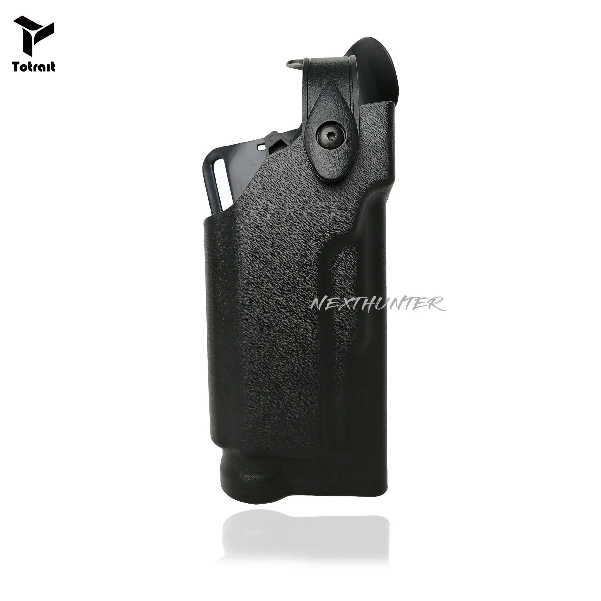 

Totrait Military Gun Holster M9 Belt Tied Waist Paddle with Flashlight Mounted Tactical Light Safa for Hunting CS Game War