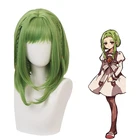 HAIRJOY Nanamine Сакура косплей парик зеленые синтетические волосы парики средней длины Термостойкое волокно