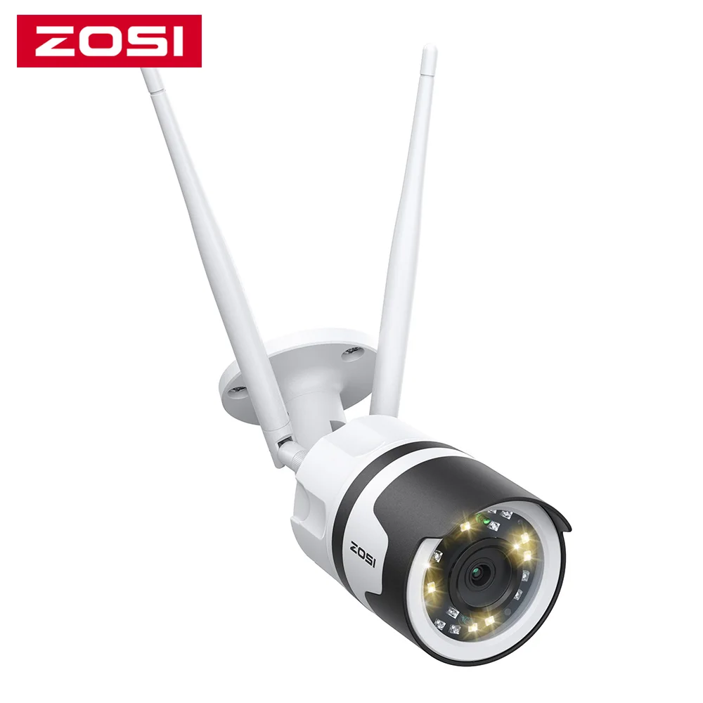 

Водонепроницаемая IP-камера ZOSI, 1080p, 2 МП, с функцией ночного видения