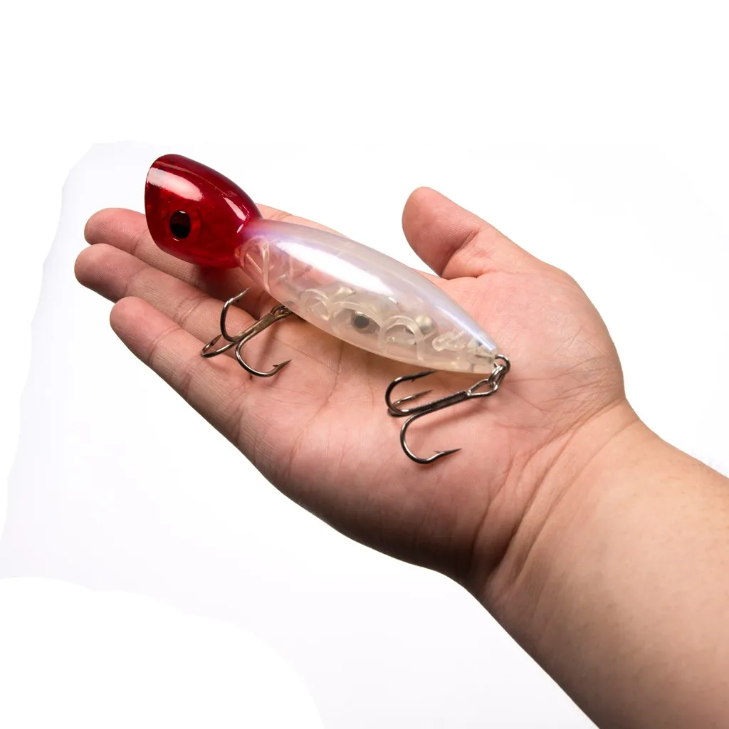 140 мм большая поппа топвотер погремушка Поппер приманки рыболовные жесткие