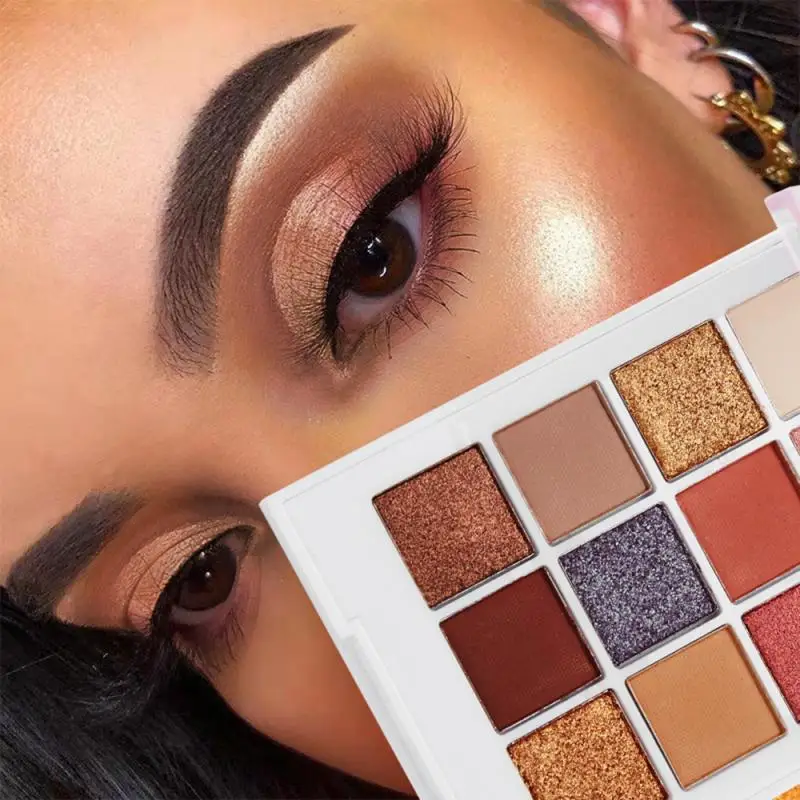 12 цветов красивые тени для век не цветущие матовые Перламутровые водостойкие