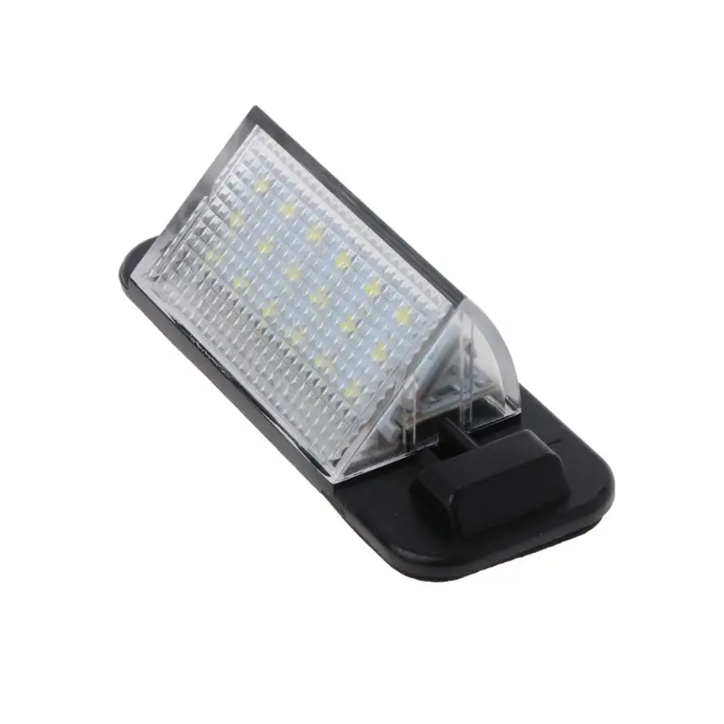 2x белый авто без ошибок 3528 SMD 18 светодиодный светильник номерного знака лампы для