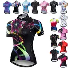 Weimostar женские велосипедные майки, летние горные велосипедные майки, женская футболка