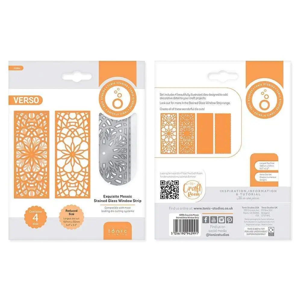 

Exquisite Mosaic Stained Glass Window Strip Twist Pop Card Metal Cut Dies Frame Diy Crafts Scrapbooking Decor Embossing Molds