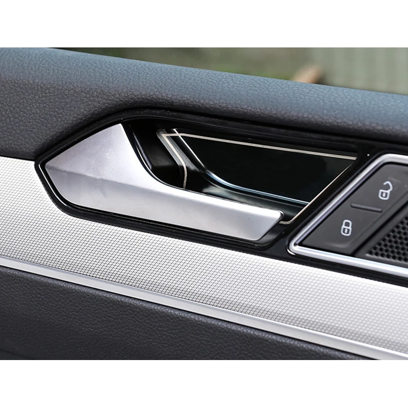 Lsrtw2017 для Volkswagen Passat вариант B8 двери автомобиля чаша Панель планки интерьерные