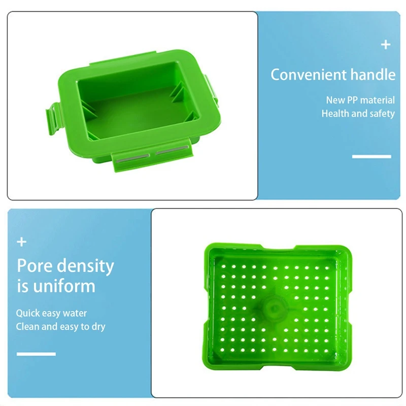 

New Tofu Press Tofu Drainer Tofu Press Built-in Drainage Water Removing Tool Dishwasher Safe Home Kitchen Kitchen Tool