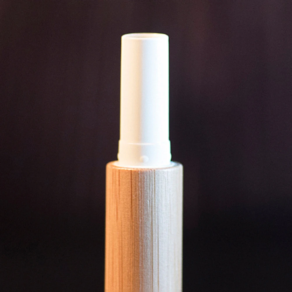 Bamboo DIY Empty Lipstick Bottle Lip Tube Eco-friendly Containers with Cap Cosmetic Box Refillable | Красота и здоровье