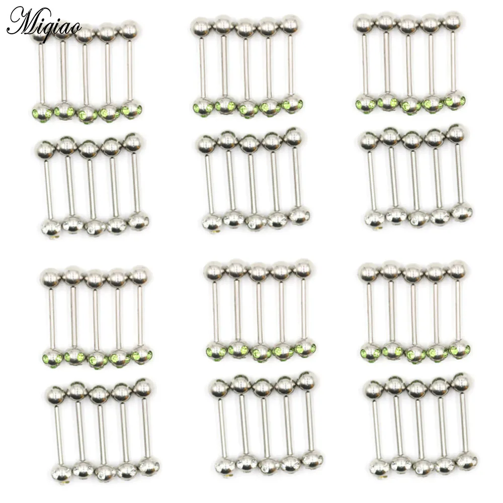

Miqiao 1pcs Stainless Steel Tongue Nail Ear Bone Nail Piercing Jewelry
