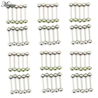 miqiao 1pcs stainless steel tongue nail ear bone nail piercing jewelry