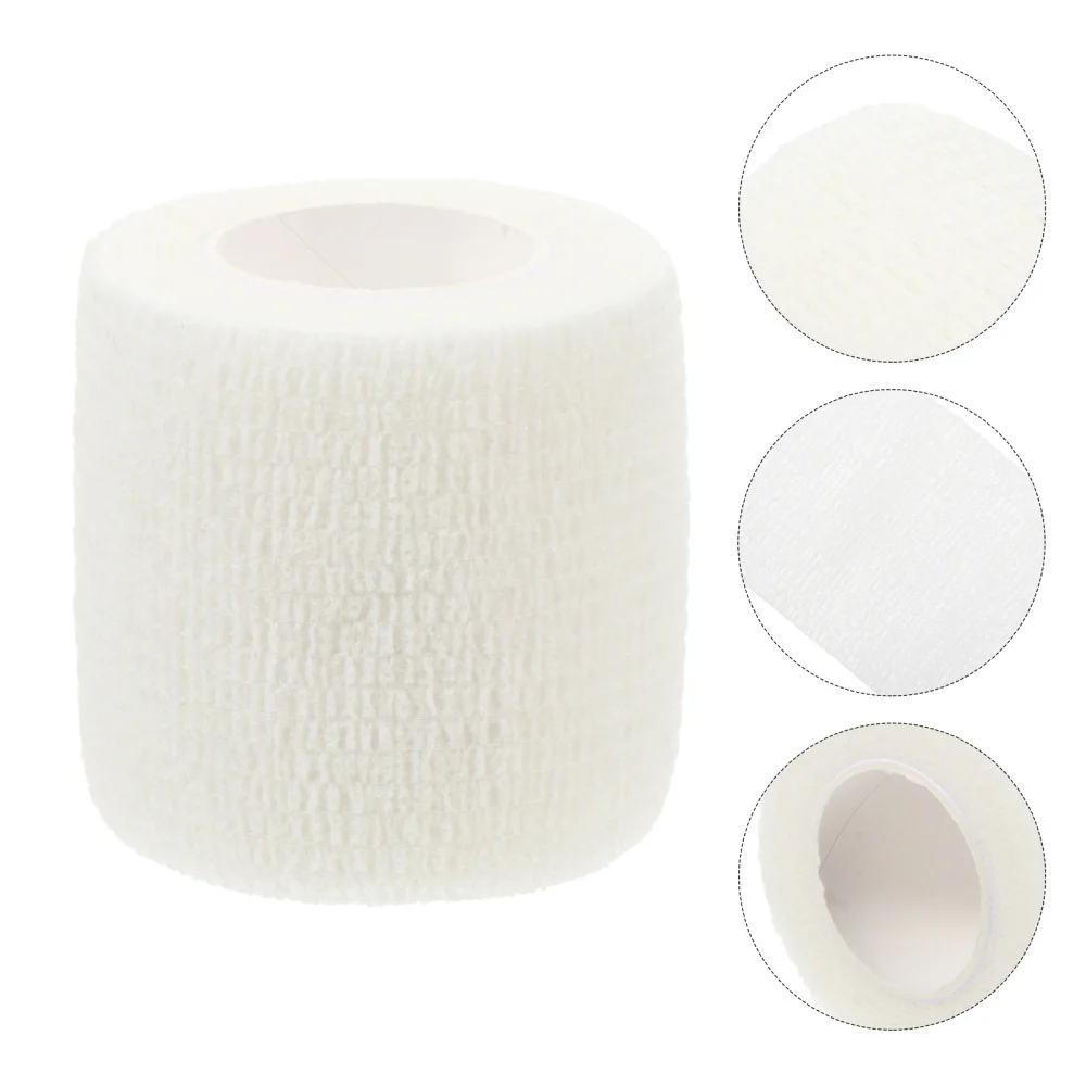 

6Pcs Protective Non-woven Fabric Bandages Self Adhesive Wrap Gauze Tape