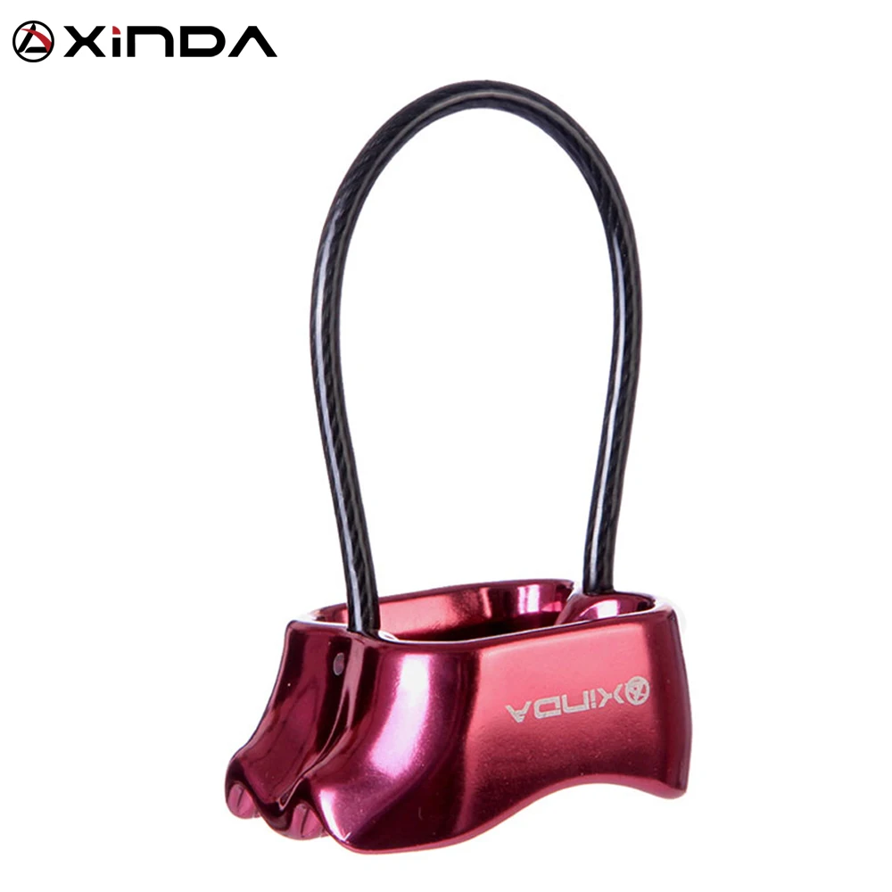 

XINDA 2020 New Professional Rappel ATC Belay Device Aluminum 25KN Descender Outdoor Camping & Hiking Rock Climbing Equipment